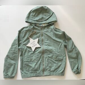 Cat & Jack Kids Sage Green Hoodie Jacket